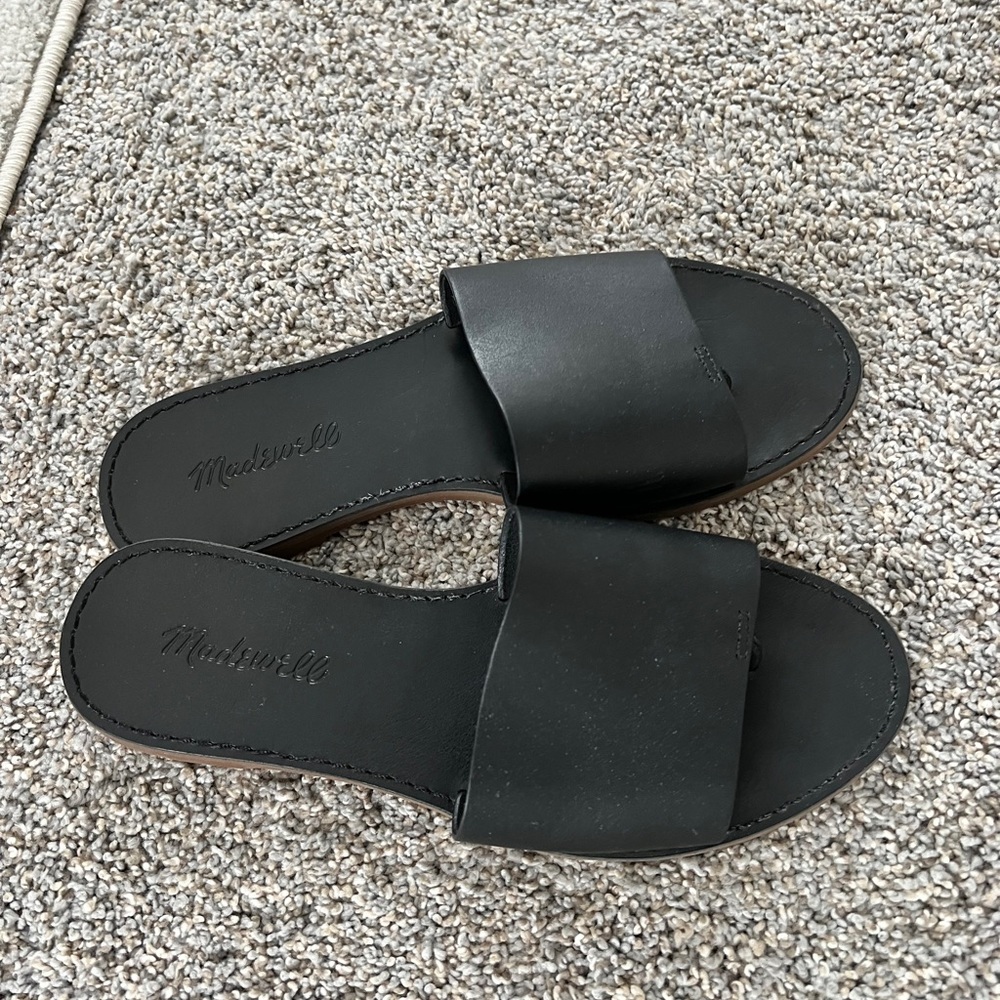 Madewell Leather Slides